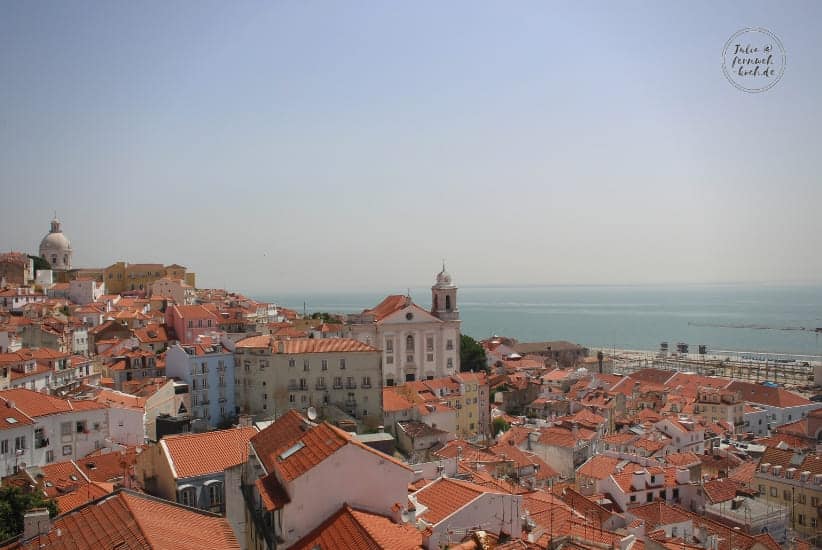 Ausblick über Lissabon Ausblick über Lissabon