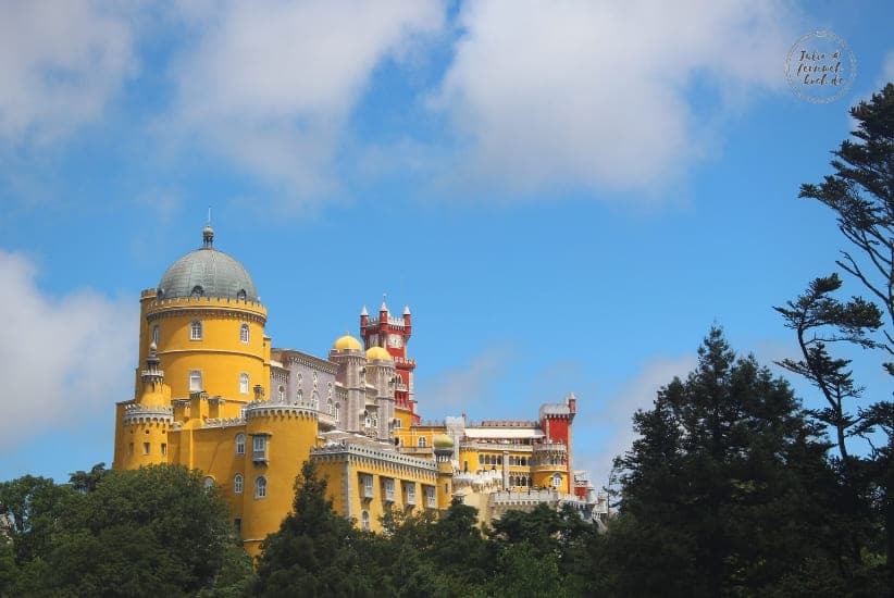Blick auf den Pena Palast Blick auf den Pena Palast