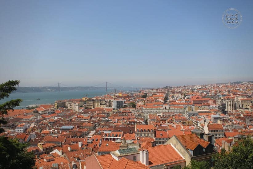 Blick über Lissabon Blick über Lissabon