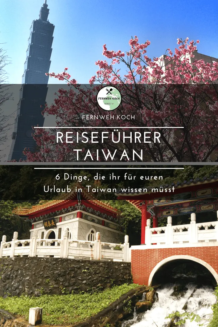 Reiseführer Taiwan - Pinterest
