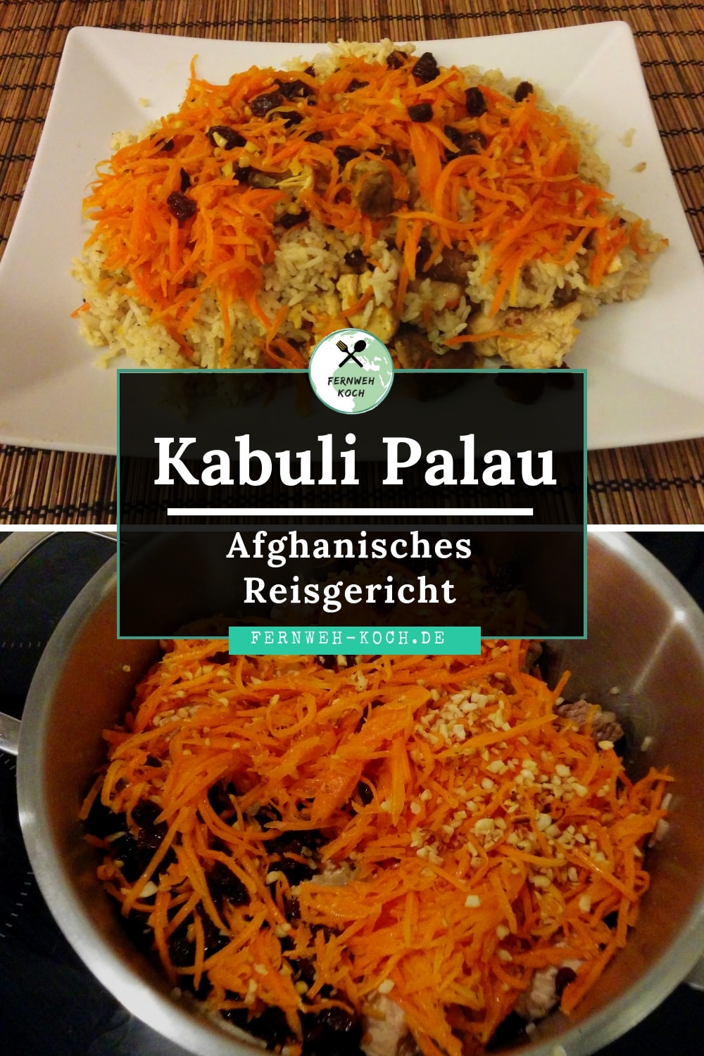 Kabuli Palau - Afghanischer Reis
