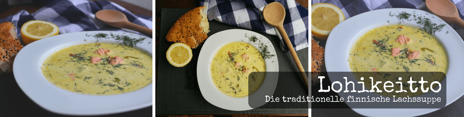 Lohikeitto - finnische Lachssuppe Lohikeitto - finnische Lachssuppe
