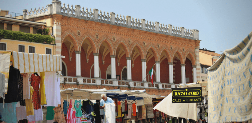 Markt in Padua Markt in Padua