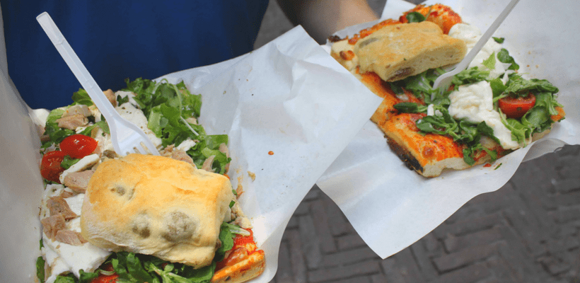 Pizza in Bergamo Alta Pizza in Bergamo Alta