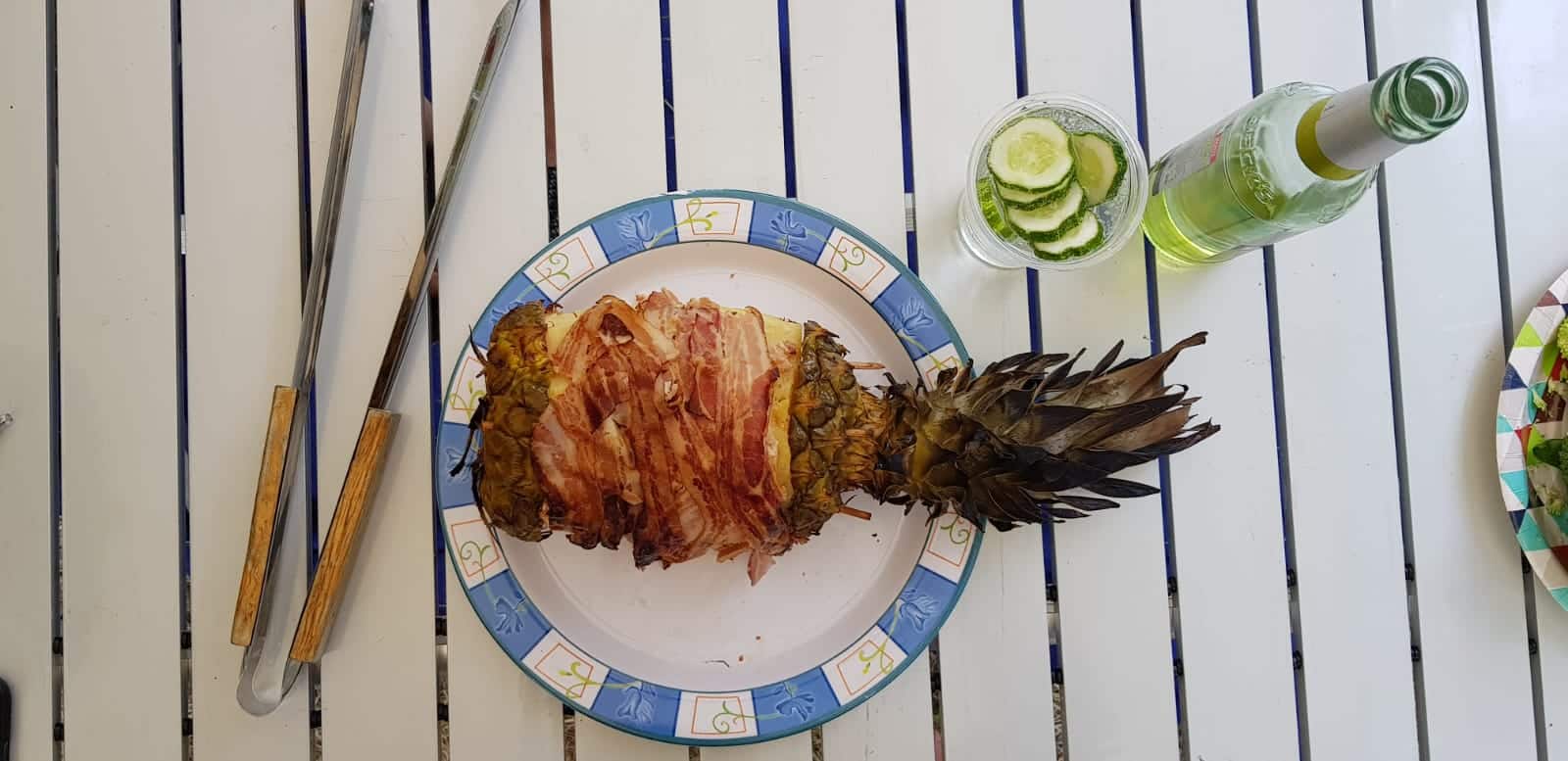 Fertige gegrillte Swineapple Fertige gegrillte Swineapple