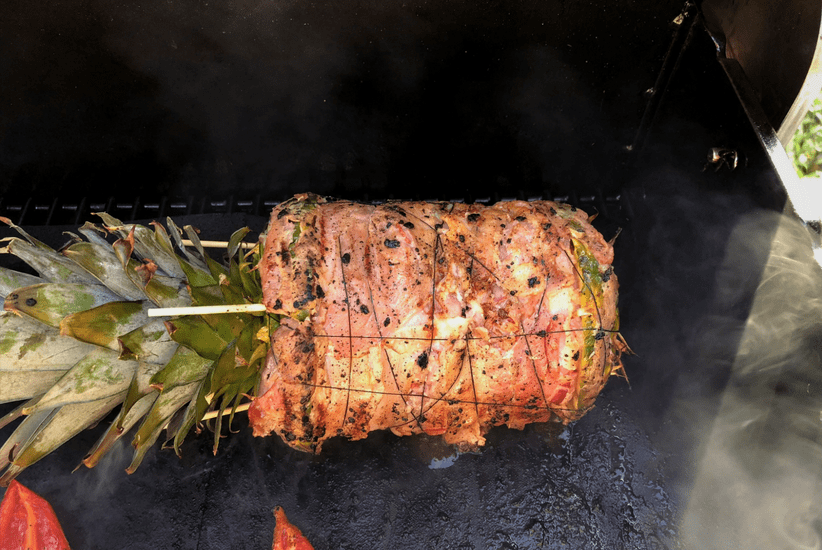 Fertige gegrillte Swineapple Fertige gegrillte Swineapple