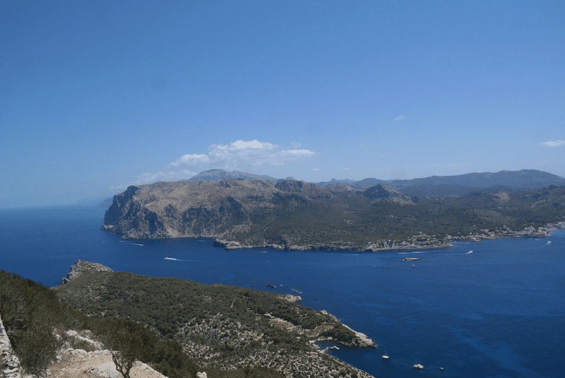 Blick auf Dragonera bei Mallorca Blick auf Dragonera bei Mallorca