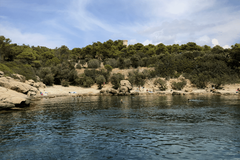 Blick in die Cala Llado Mallorca Blick in die Cala Llado Mallorca