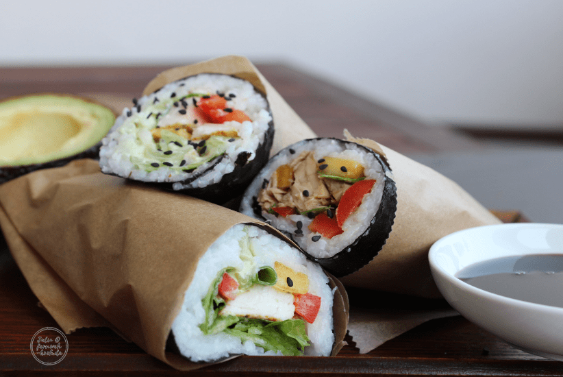 Fertige Sushirritos - Sushi Burritos Fertige Sushirritos - Sushi Burritos