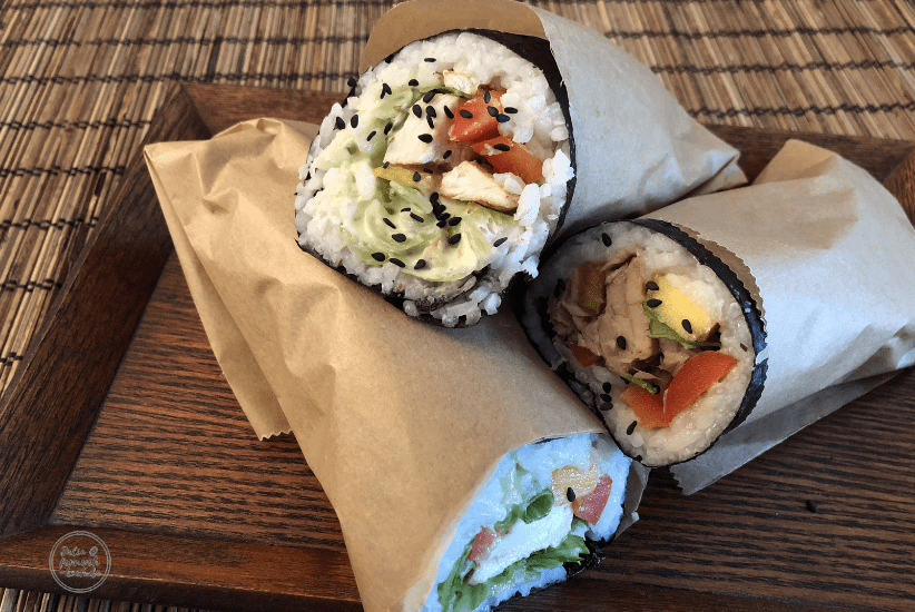 Fertige Sushi Burritos - Sushirrito Fertige Sushi Burritos - Sushirrito