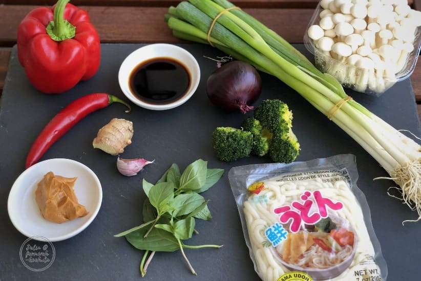 Udon Rezept - Zutaten Udon Rezept - Zutaten