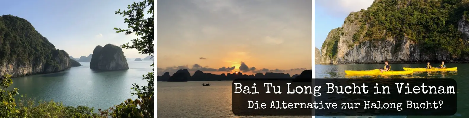 Bai Tu Long Bucht Vietnam