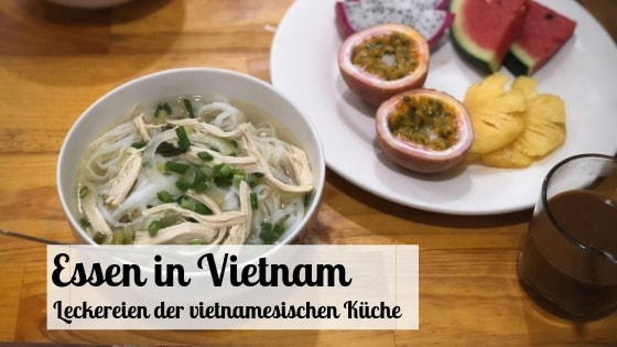 Vietnamesisches Essen und Trinken