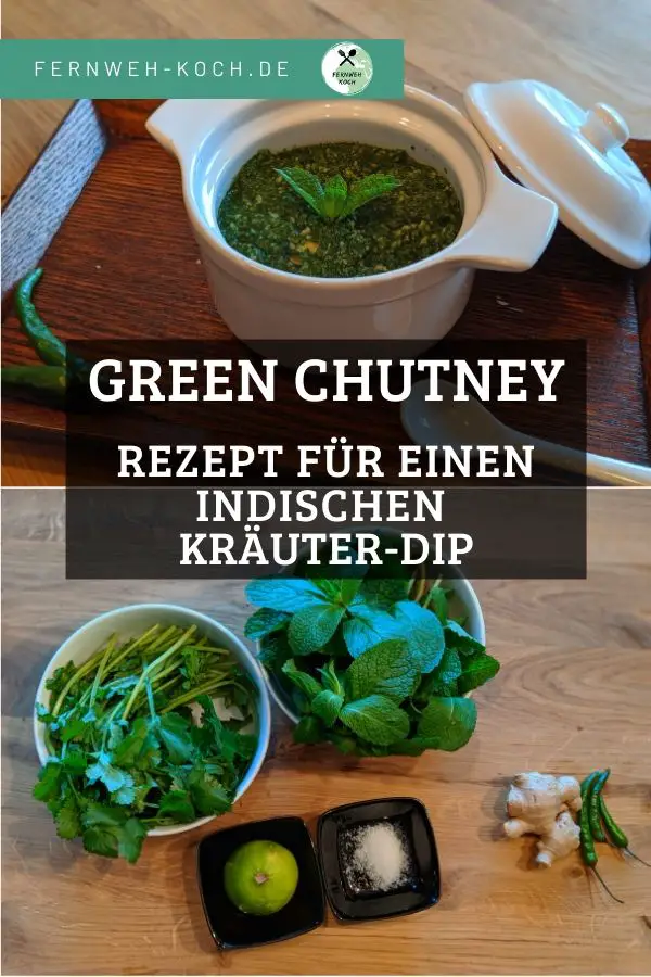 Green Chutney Rezept Indien