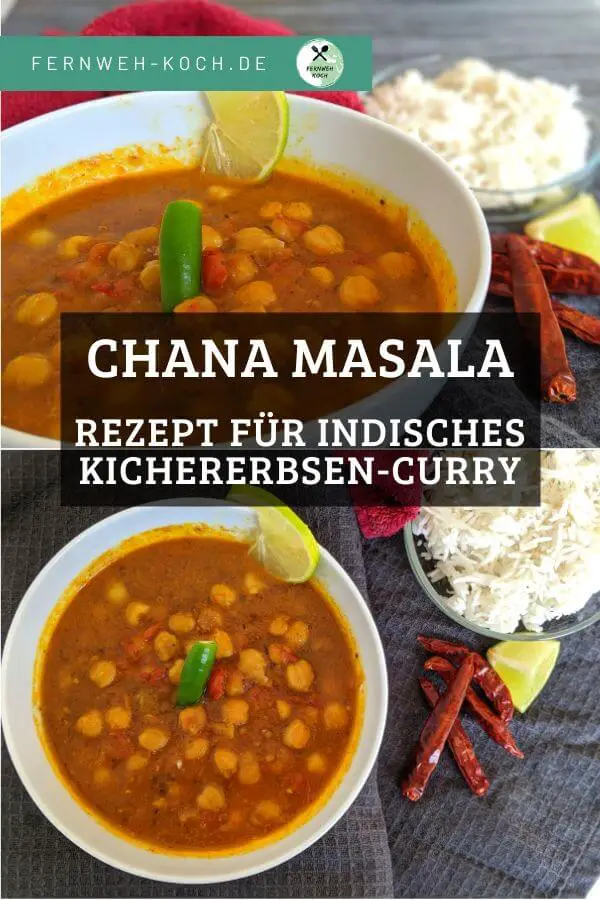 Rezept für Chana Masala aus Indien