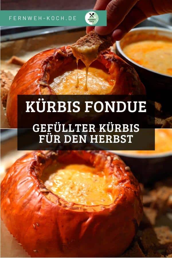Rezept für Kürbis Fondue Rezept für Kürbis Fondue