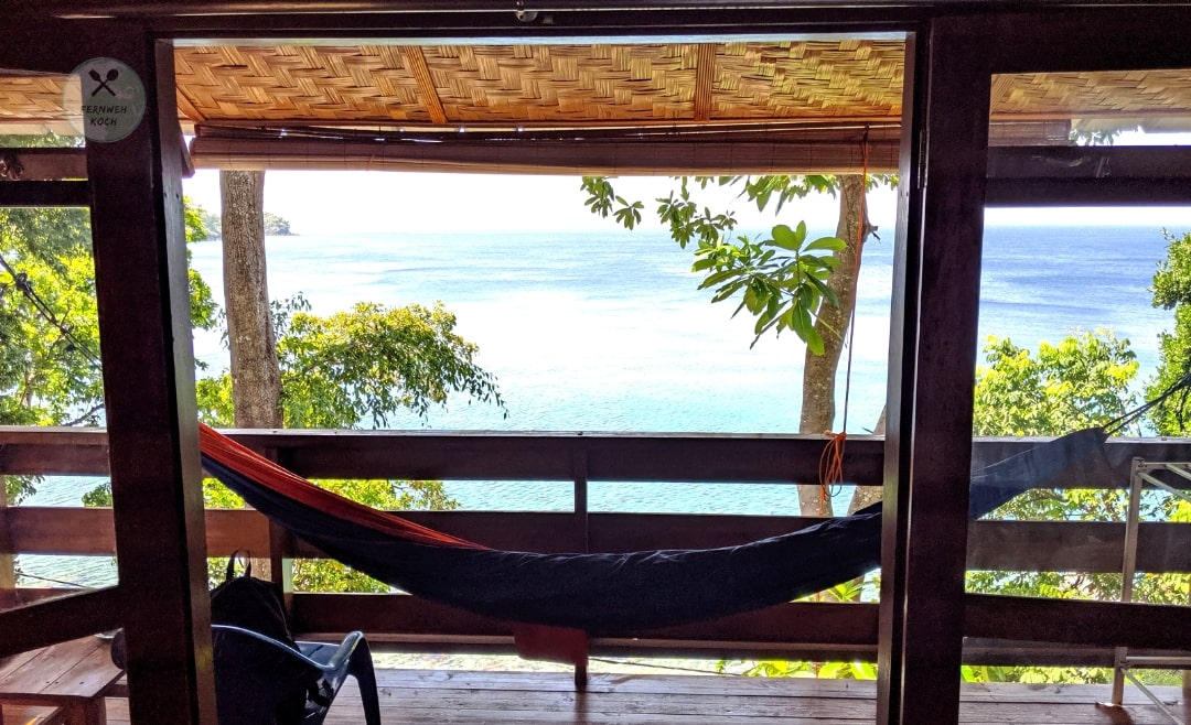 Mie Goreng Aceh - Nordsumatra-min Zimmer mit Meerblick im Treetop Guesthouse auf Pulau Weh-min