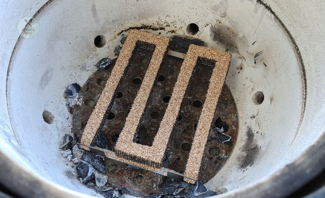 Sparbrand im Grill Sparbrand im Grill