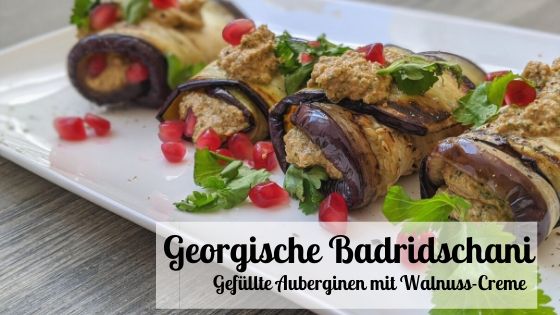 Badridschani - Gefüllte Auberginen mit Walnuss