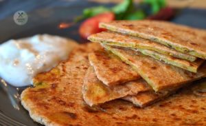 Kartoffel Fladenbrot aus Indien