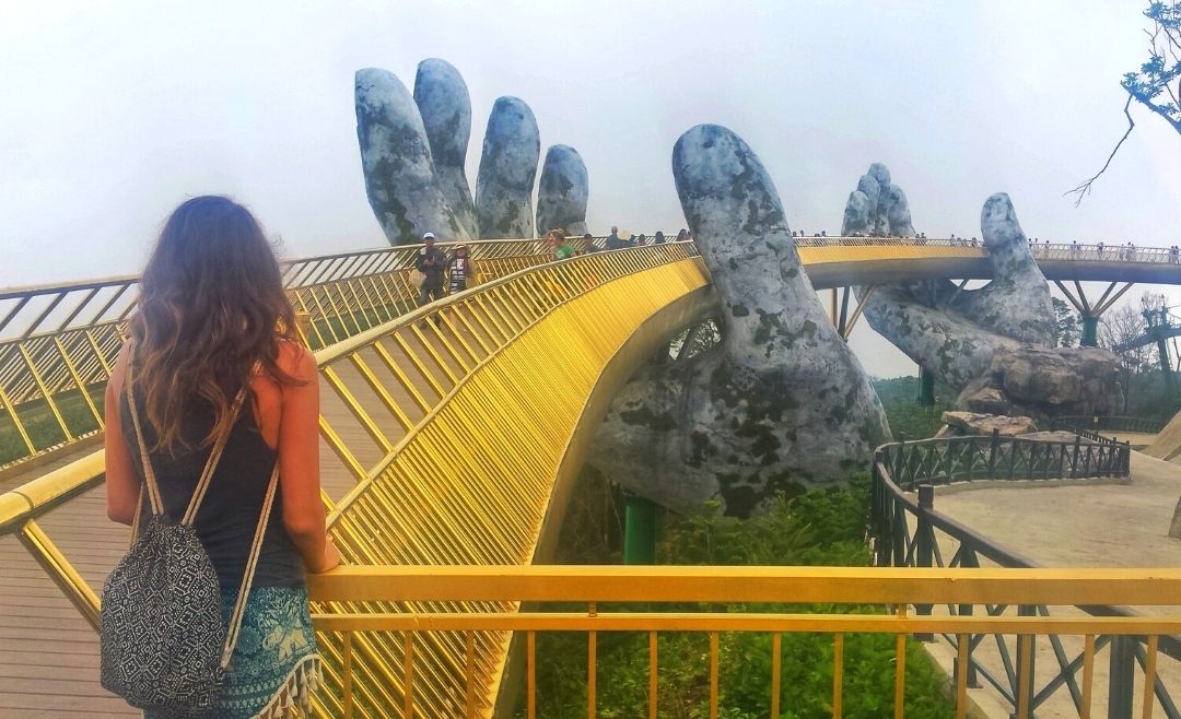 Golden Bridge in Vietnam Golden Bridge in Vietnam