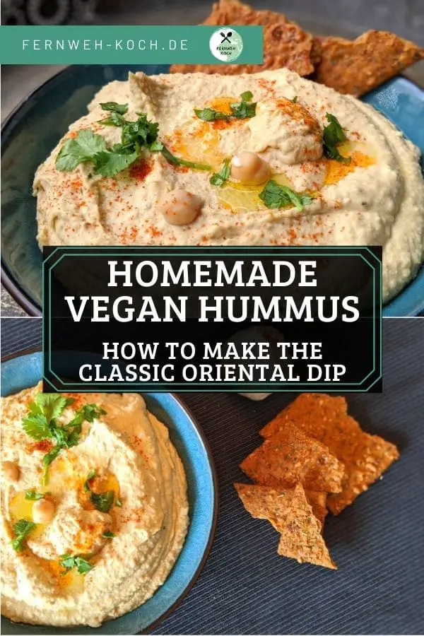 Homemade vegan Hummus