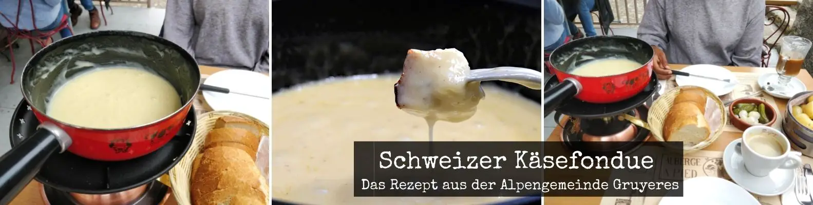 Rezept für Käsefondue aus der Schweiz